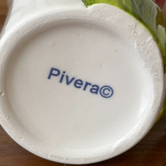 Pivera Vintage Tulip Mug "Holland" | Pink Flowers 3D Dutch Hand-Painted Easter - Picture 12 of 15